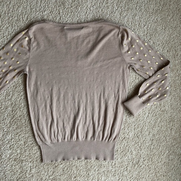 ❤️3 for $20❤️ LC Lauren Conrad Polka Dot Sweater - Picture 3 of 6